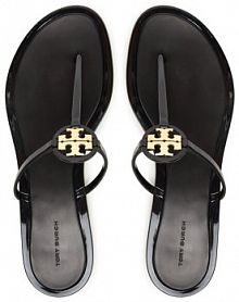 Japonki Tory Burch czarne damskie 