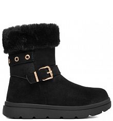 Botki DeeZee czarne dziecięce 