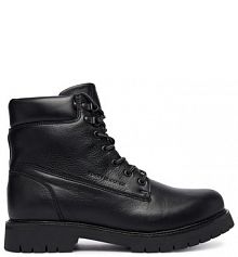 Trapery Tommy Hilfiger czarne męskie 