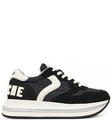 Sneakersy Voile Blanche czarne damskie 