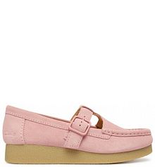 Półbuty Clarks różowe damskie 