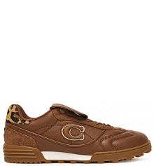 Sneakersy Coach brązowe damskie 