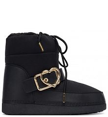 Śniegowce LOVE MOSCHINO czarne damskie 