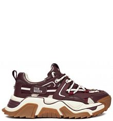 Sneakersy Steve Madden bordowy damskie 