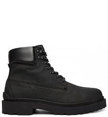 Trzewiki Tommy Jeans czarne męskie 