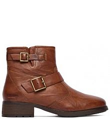 Botki Josef Seibel brązowe damskie 