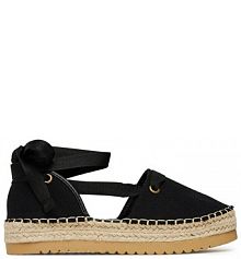 Espadryle DeeZee czarne damskie 