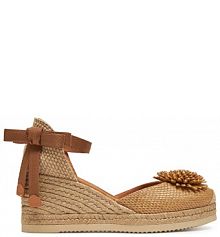 Espadryle Unisa brązowe damskie 