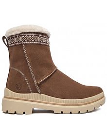 Botki Remonte brązowe damskie 