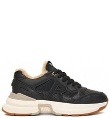 Sneakersy Bogner czarne damskie 