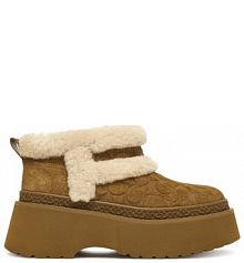 Śniegowce Coach brązowe damskie 