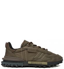 Sneakersy Lacoste brązowe męskie 