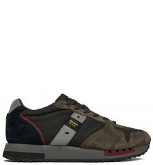 Sneakersy Blauer czarne męskie 