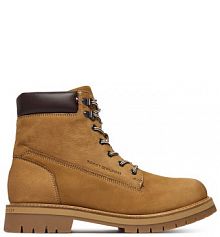 Trapery Tommy Hilfiger brązowe męskie 