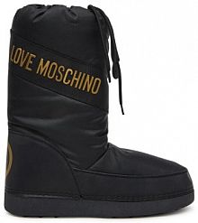 Śniegowce LOVE MOSCHINO czarne damskie 