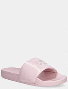 Klapki Tommy Jeans  różowe damskie EN0EN02901