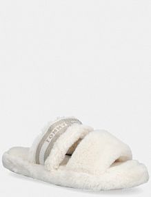 Kapcie Tommy Hilfiger  beżowe damskie FW0FW08854