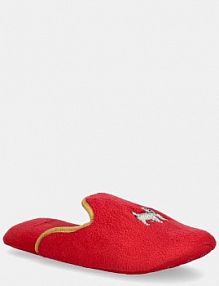 Kapcie Lauren Ralph Lauren  czerwone damskie ILN02474F