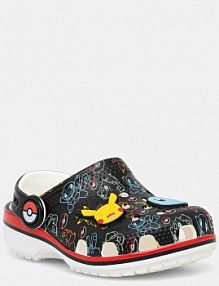 Klapki Crocs  czarne dziecięce 211345..CLASSIC.PO