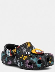 Klapki Crocs  czarne dziecięce 211421..CLASSIC.NI