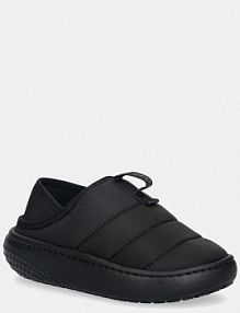 Kapcie Crocs  czarne dziecięce 210589.CLASSIC.PUFF.MOC