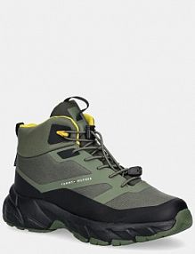 Śniegowce Tommy Hilfiger  zielone dziecięce T3X4.34141.35.41