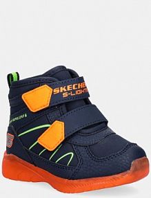 Śniegowce Skechers  granatowe dziecięce 407613N