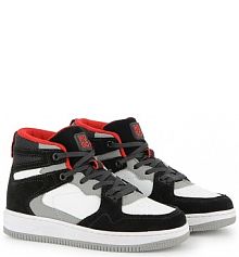 Sneakersy HUGO  czarne dziecięce G00530.36.40