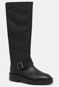 Kozaki Calvin Klein  czarne damskie YW0YW01972