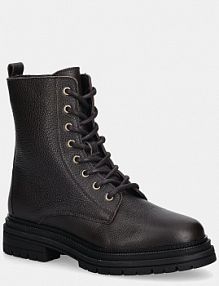 Workery Tommy Hilfiger  brązowe damskie FW0FW08767