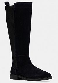 Kozaki Tommy Hilfiger  granatowe damskie FW0FW08779