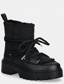 Śniegowce Tommy Hilfiger  czarne damskie FW0FW08996