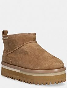 Śniegowce Tommy Jeans  beżowe damskie EN0EN02841