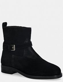 Botki Tommy Hilfiger  czarne damskie FW0FW09047