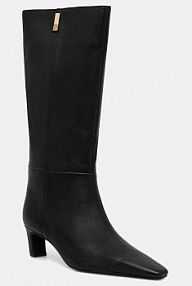 Kozaki Tommy Hilfiger  czarne damskie FW0FW08772