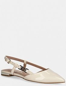 Baleriny Guess  beżowe damskie FLTFR2.PAF05.IVORY