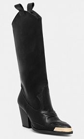 Kozaki Versace Jeans Couture  czarne damskie 79VA3S12.ZPB68.899