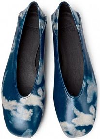 Baleriny Camper  niebieskie damskie K201842.002