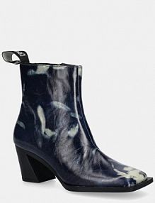 Botki na słupku Camper  niebieskie K400831.001