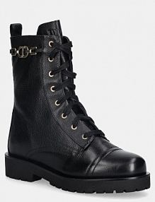 Workery Twinset  czarne damskie 252TCP150.00006