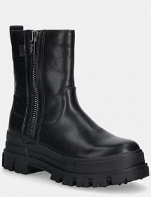 Botki Buffalo  czarne damskie 1270125