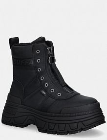 Botki Buffalo  czarne damskie 1270130