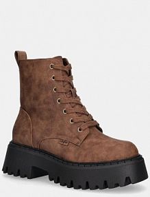 Botki Buffalo  brązowe damskie 1622599