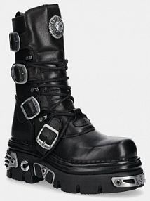 Workery New Rock  czarne damskie M.373.S4