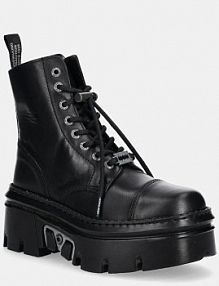 Workery New Rock  czarne damskie M.WALL083CCT.S11