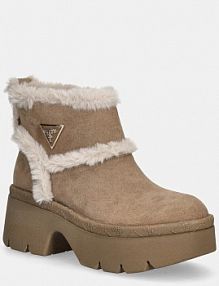 Śniegowce Guess  beżowe damskie FLFBRD.ESU10.NATU