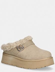 Kapcie Guess  beżowe damskie FLFDOC.ESU06.NUDE