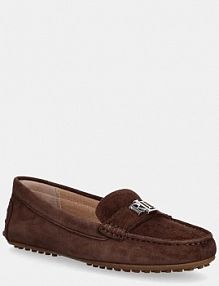 Mokasyny Lauren Ralph Lauren  brązowe damskie 802821629030.200