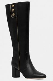 Kozaki Lauren Ralph Lauren  czarne damskie 802980067001.001