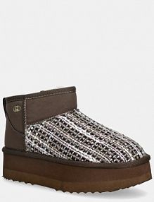 Śniegowce Liu Jo  zielone damskie SF5105TX509S3830